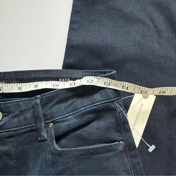 Fidelity Katie High Rise Classic Flare Empress Blue Jeans Size 27 NWT - Picture 7 of 11